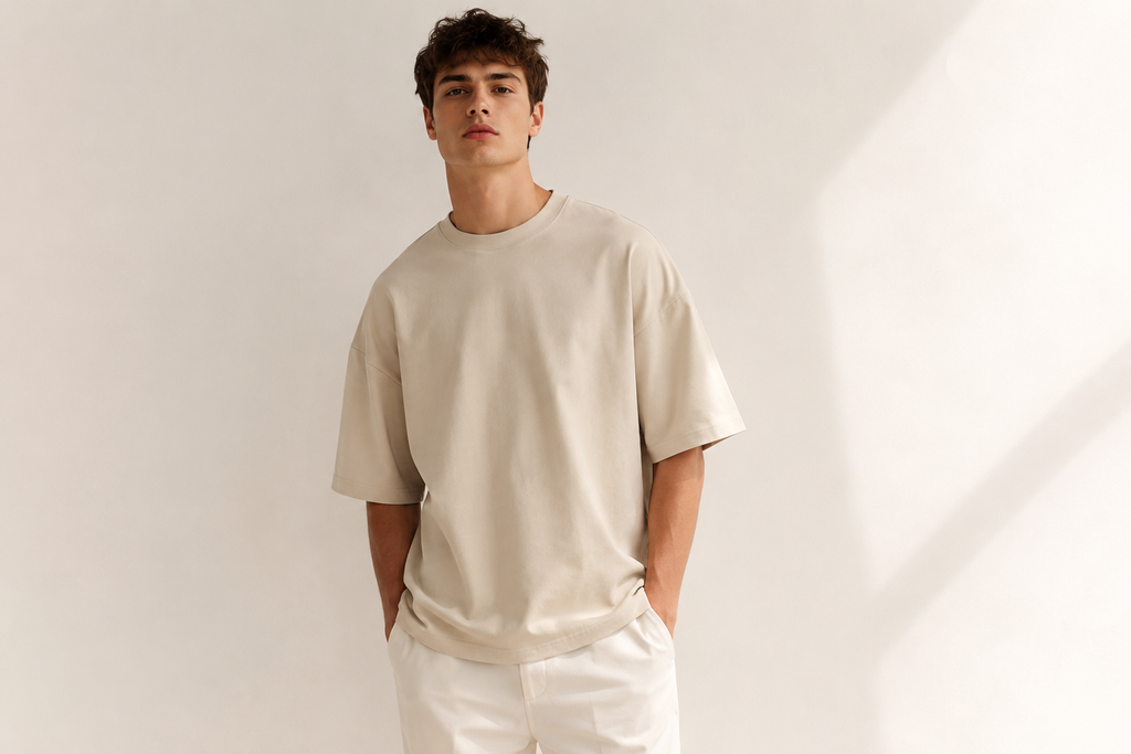 Camiseta Oversize Manga Extendida