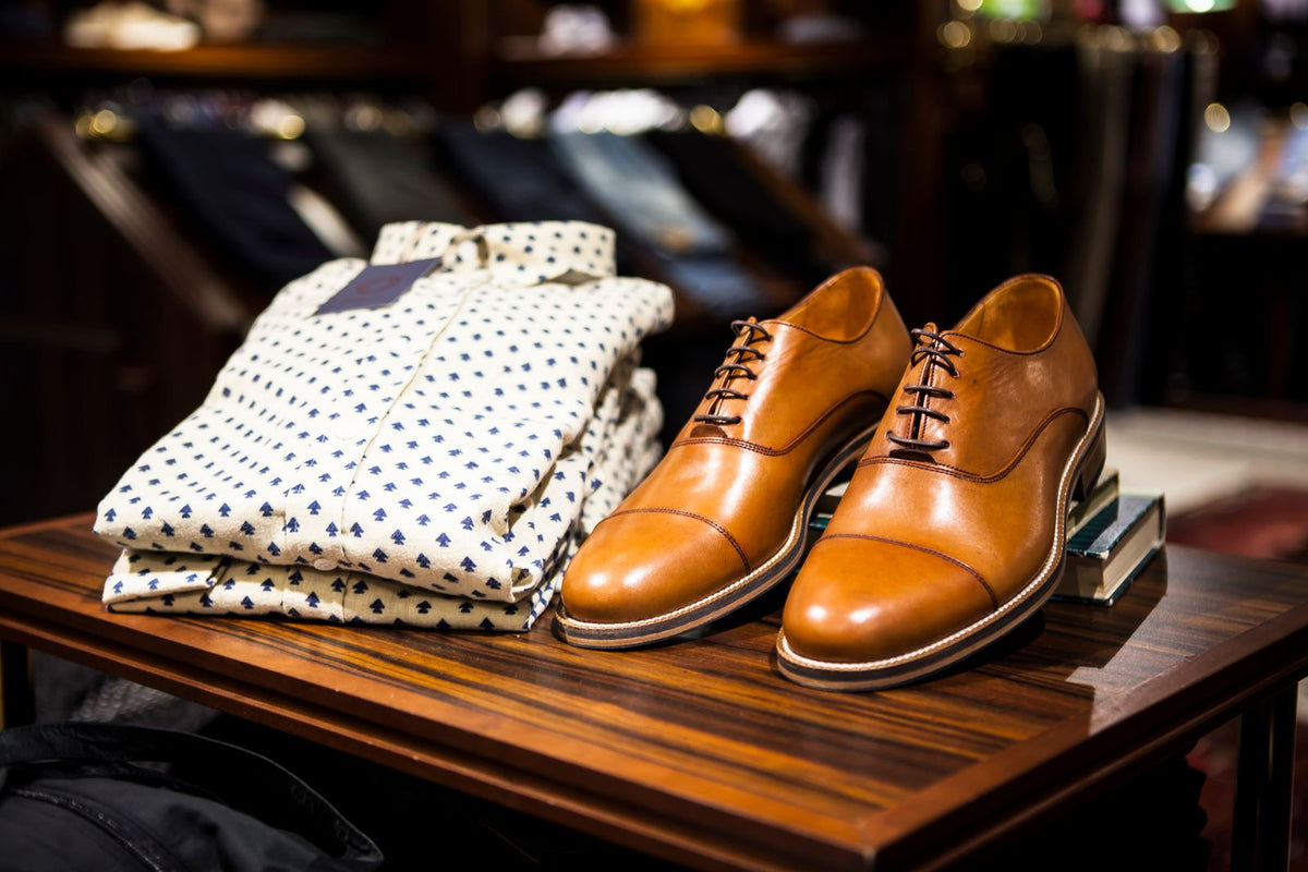Zapato derby de piel marrón para hombre - Velora